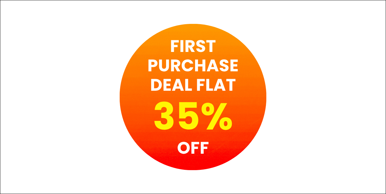 App Exclusive: Flat 35% Off on Your First Purchase
